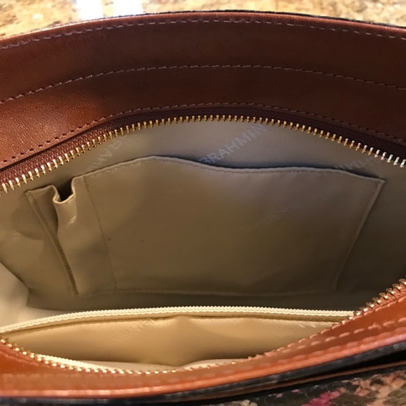 Brahmin Carrie Crossbody - Marmalade Tangelo - Picture 6 of 7